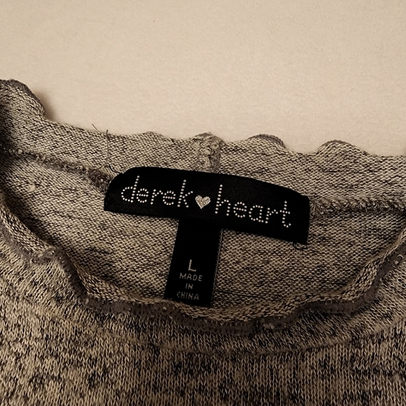 Gray Knit Sweater Dress - Picture 6 of 12